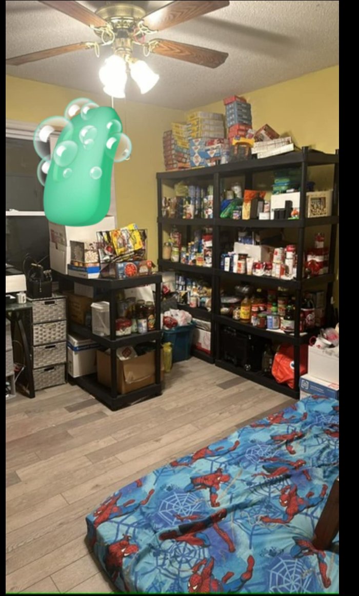 The same room after a full clear-out and clean